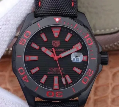 Tag Heuer Aquaracer WAY208C.RHZ4937 V6 Factory 1:1 Best Edition Replica Watch Black Dial Swiss ETA2824-2
